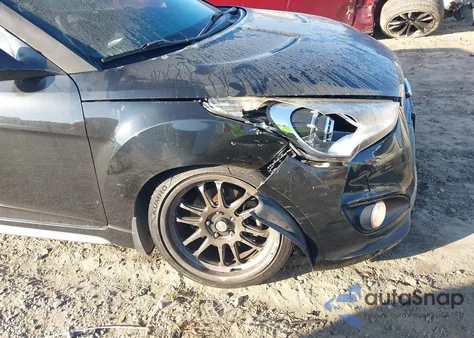 2014 Hyundai Veloster Turbo W/Black z USA, uszkodzony, nr VIN KMHTC6AE3EU194018